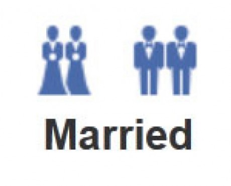 Facebook launches gay, lesbian wedding icons