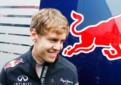 Beatles fan Vettel puts Abbey on the road