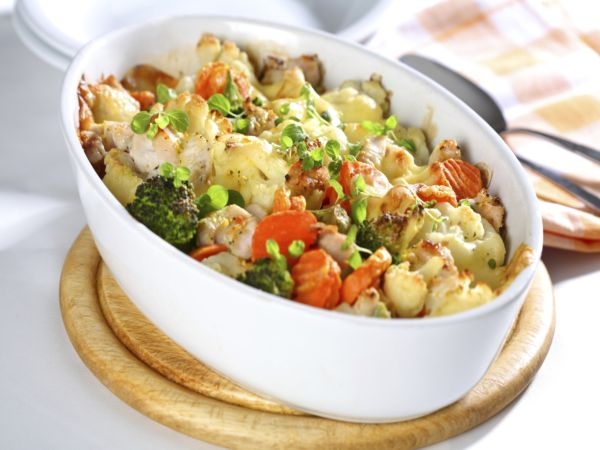 One-Dish Meal: Chicken Vegetables Casserole