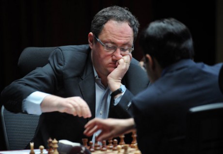 Wife backs Gelfand to win against Anand