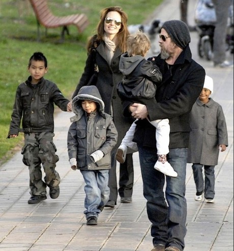 Angelina Jolie, Brad pitt