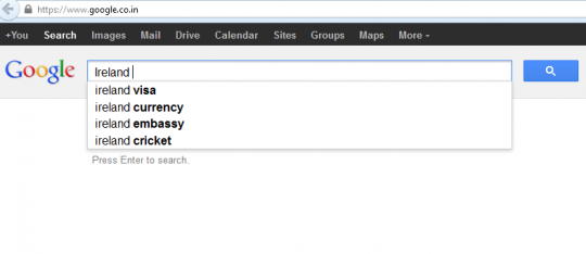 See, What Google's Autocomplete Reveals