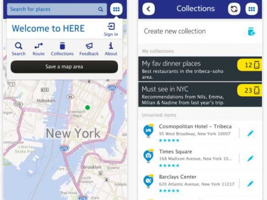 Nokia Releases Maps App for Apple iPhones, iPads