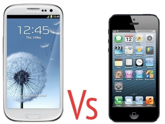 Samsung Galaxy S III Beats iPhone 4S