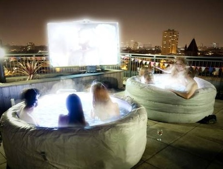hot tub cinema