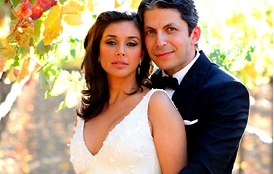 Lisa Ray with husband Jason Dehni