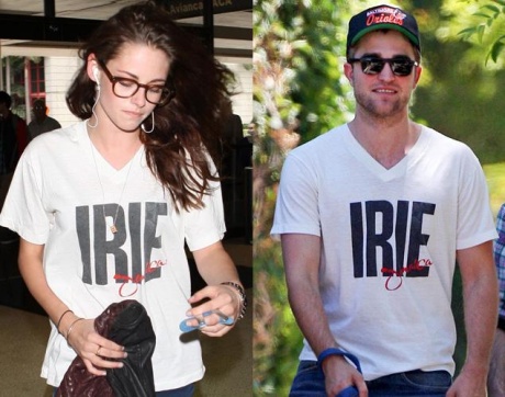 Kristen Stewart spotted wearing Pattinson's T-shirt 