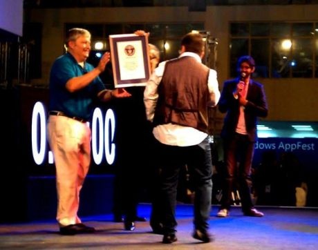 Windows 8 Appfest sets Guinness World Record