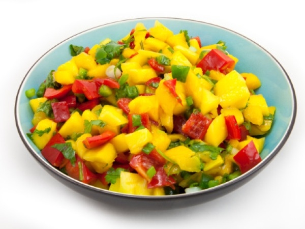 Healthy Snack : Spicy Oriental Mango Salad