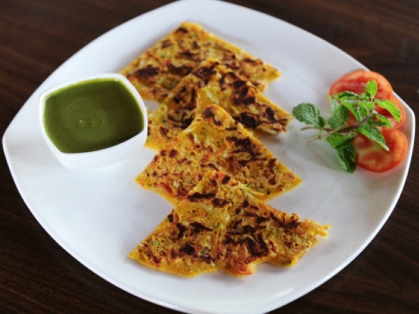 Healthy Indian Recipe: Garlic And Coriander Parantha