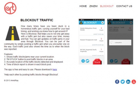 Blockout App