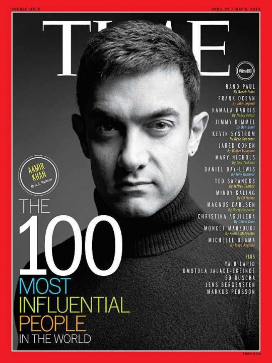 Aamir Khan Time magazine cover