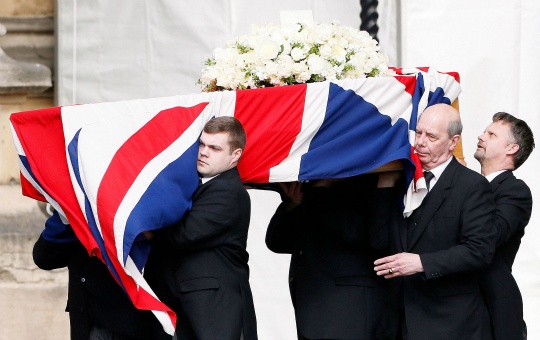 Grand Funeral for Margaret Thatcher