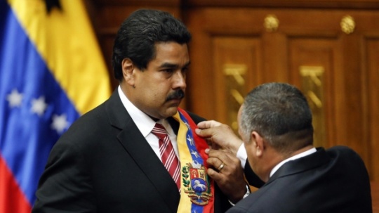 Maduro Sworn In As Venezuelan President