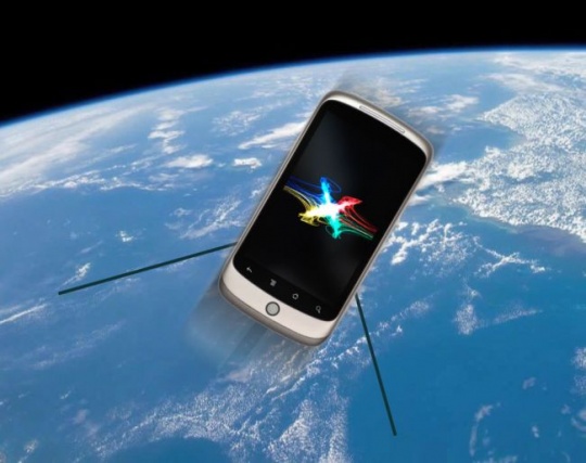 NASA phone satellite
