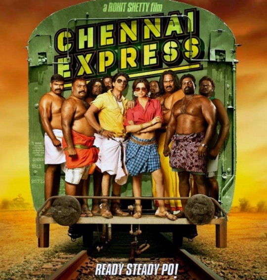 Chennai Express: Rohit Shetty takes SRK, Deepika for a ride - News