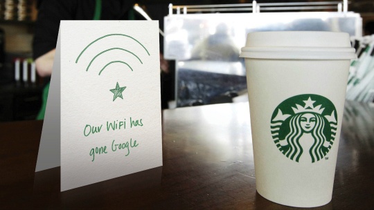 Google to Offer Free Wi-Fi at Starbucks in US