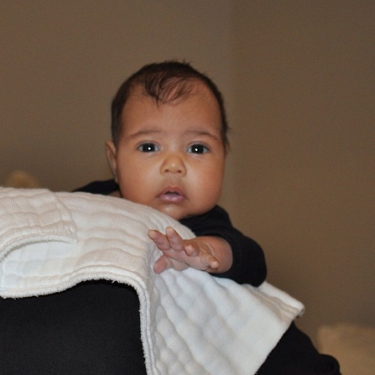 Kanye West Releases Daughter's First Picture