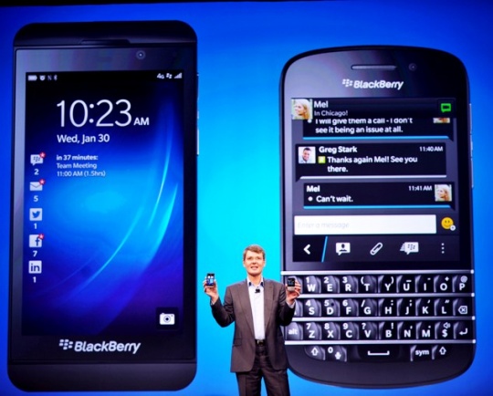 Mega-Millions Payout for Blackberry Chief?