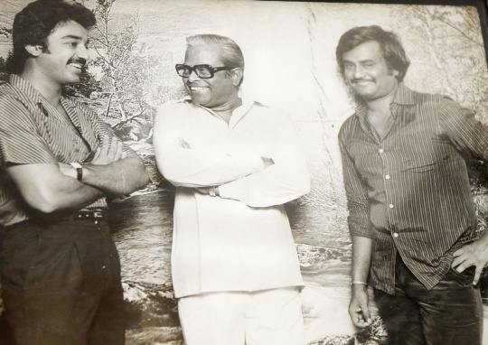 Rajinikanth, Kamal Haasan and K Balachander
