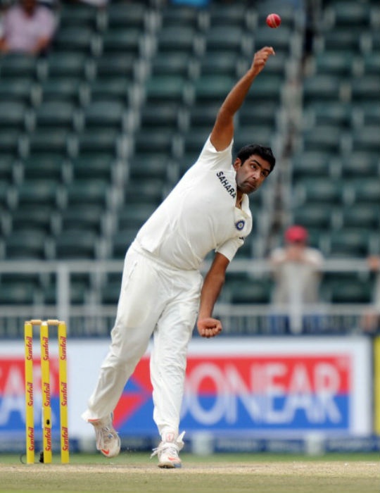 Ravichandran Ashwin failed to get a wicket in 44 overs in the first Test in Johannesburg. (AFP)