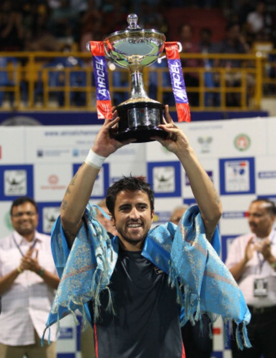 Janko Tipsarevic won the Chennai Open in 2013. (AFP)