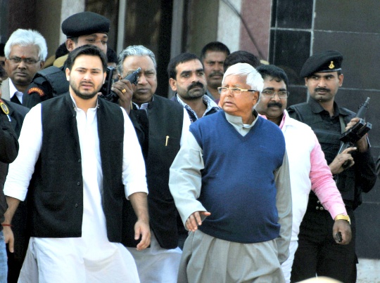 Lalu Walks Out of Jail, Vows to Take on Modi