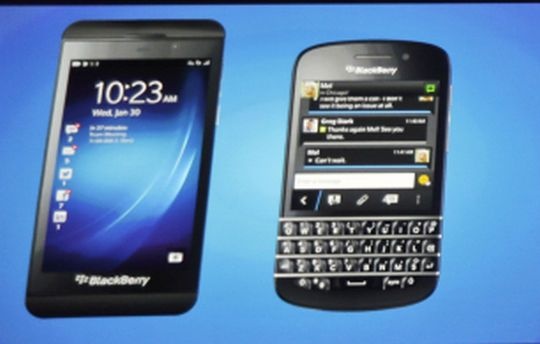 Blackberry q10 and z10