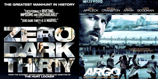 Zero Dark Thirty and Argo