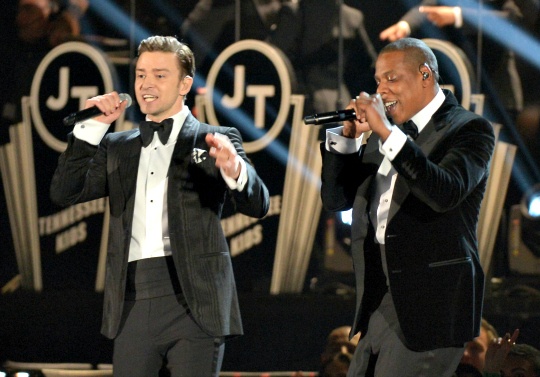 Justin Timberlake and Jay Z
