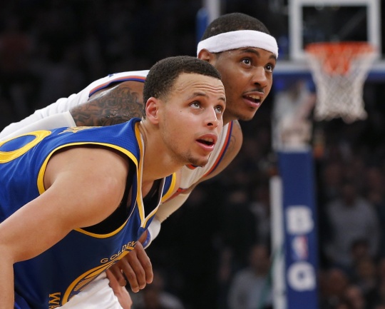 Knicks Withstand Curry to Beat Warriors