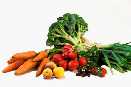 Raw vegetables