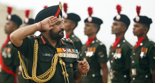 Army Chief General Bikram Singh 