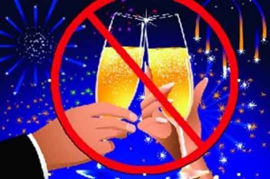 No Bubbly This Weekend Because of Republic Day