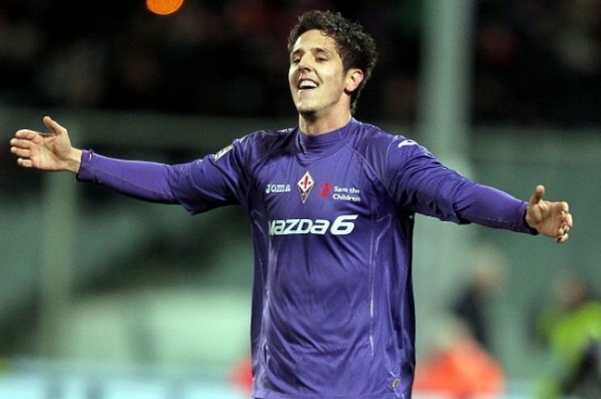 Montenegro forward Stevan Jovetic from Fiorentina