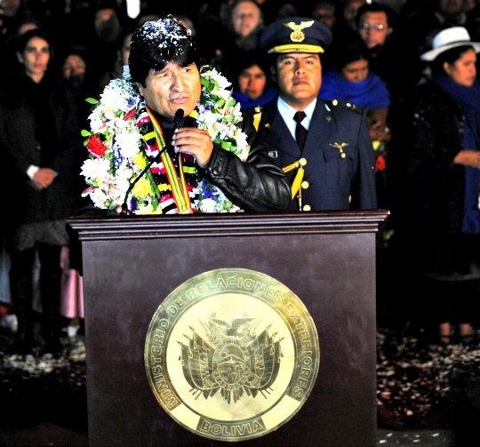 President Evo Morales