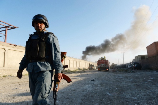 Nato Base in Kabul Attacked