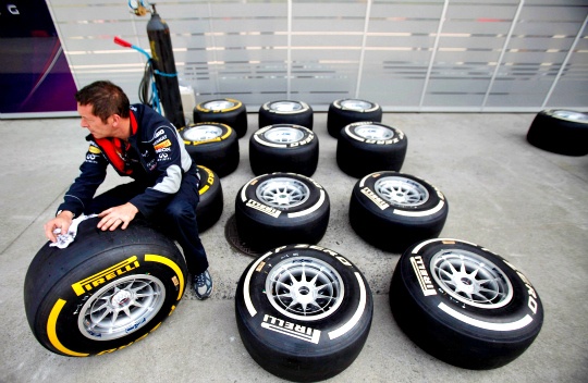 F1 Introduces Stronger Rear Tyres in Germany