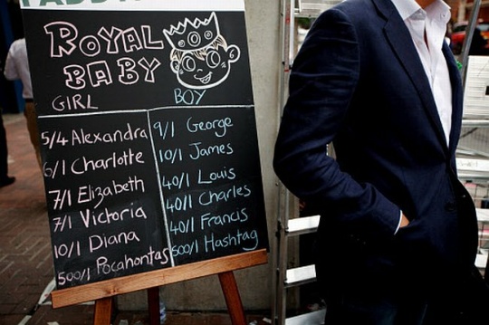 Royal Baby Bets