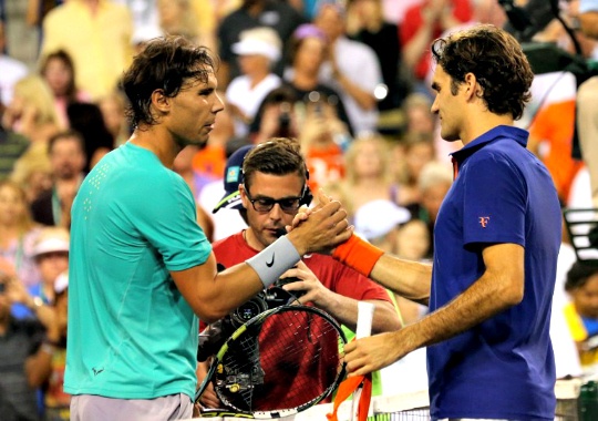 Federer's Haul Light-Years Away: Nadal