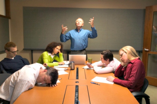 How to Survive Boring Office Meetings