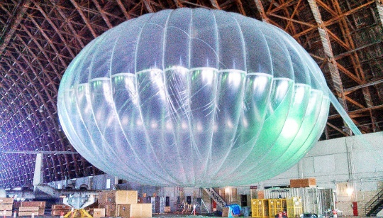 Google Launches Internet-Beaming Balloons