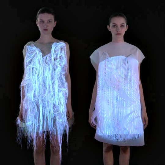 Now, A Dress That Responds to Stares