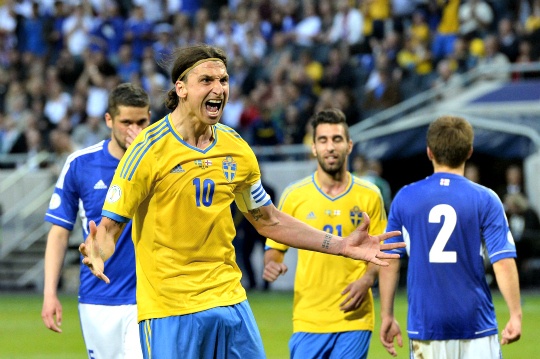 Ibrahimovic Steers Sweden to Victory