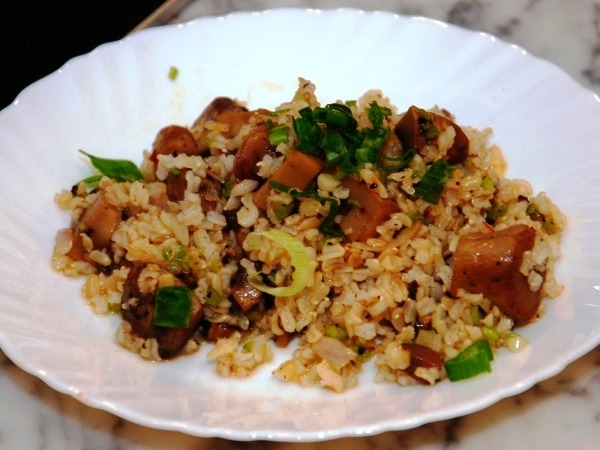 Healthy Recipes: Peppery Mushroom And Brown Rice Bowl