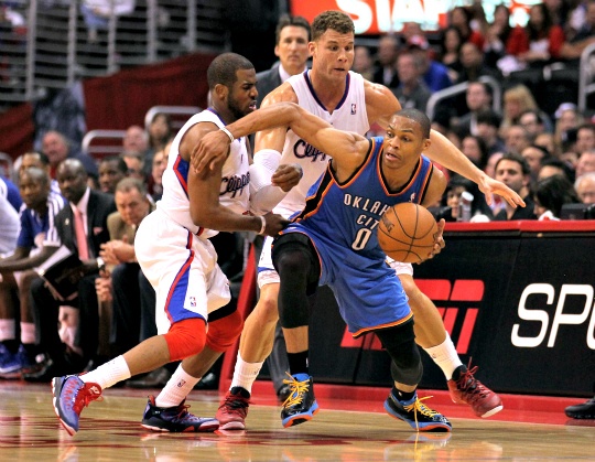 Thunder Hold on to Beat LA Clippers