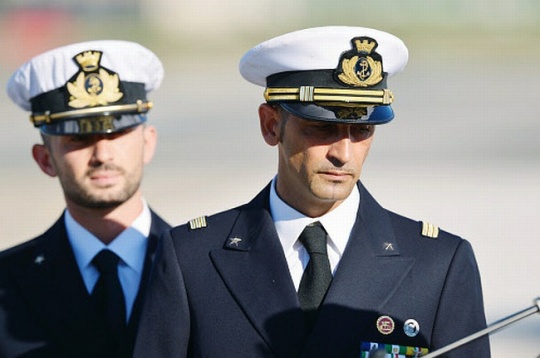 Italian marines Massimiliano Latorre and Salvatore Girone
