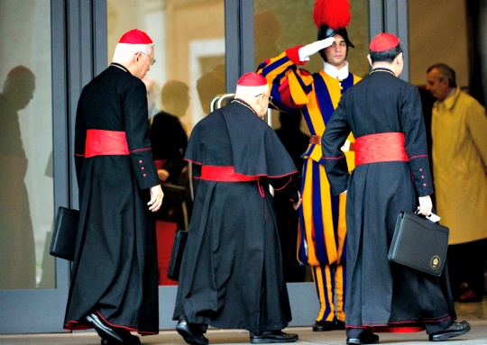 Cardinals Set Out to Pick New Pope
