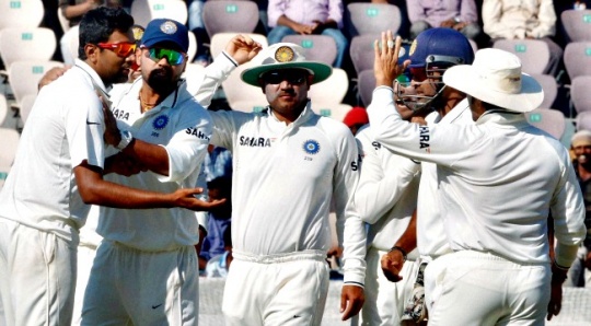 India Crush Australia by an Innings and 135 runs