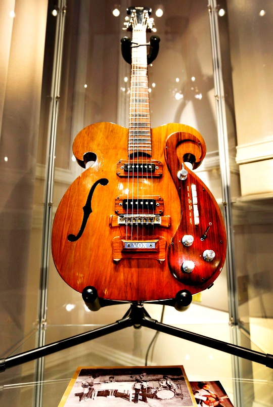 Beatles' Guitar Fetches $400K in Auction